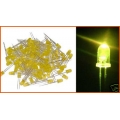 Yellow Leds 3mm, Light Emitting Diodes.(Pack of 20) Yellow Leds 3mm, Light Emitting Diodes.(Pack of 20)
