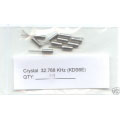 32.768KHz CRYSTALS. (Pack of 2) 32.768KHz CRYSTALS. (Pack of 2)
