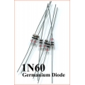 1N60 Germanium Diode for Crystal Radio (4 diodes pack) 1N60 Germanium Diode for Crystal Radio (4 diodes pack)