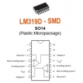 25 X LM319D high speed comparators SMD SMT ICs (pack of 25) 25 X LM319D high speed comparators SMD SMT ICs (pack of 25)