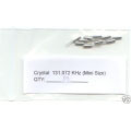 131.072KHz CRYSTALS. (Pack of 2) 131.072KHz CRYSTALS. (Pack of 2)