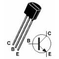 25 X 2N2222A NPN Transistors. P2N2222A. (25 transistors pack) 25 X 2N2222A NPN Transistors. P2N2222A. (25 transistors pack)
