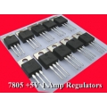 30 X LM7805 1Amp +5V POSITIVE REGULATORS (Pack 0f 30) 30 X LM7805 1Amp +5V POSITIVE REGULATORS (Pack 0f 30)