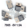 LM7905 -5V 1A NEGETIVE REGULATOR. (Pack of 4) LM7905 -5V 1A NEGETIVE REGULATOR. (Pack of 4)