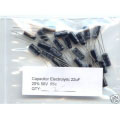 22uF Electrolytic Capacitors 50V (pack of 3) 22uF Electrolytic Capacitors 50V (pack of 3)