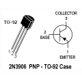 25 X 2N3906 PNP TO-92 Transistor. 25 Transistors Pack. 25 X 2N3906 PNP TO-92 Transistor. 25 Transistors Pack.