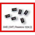 100K Ohm SMD/SMT Resistor 0805 1/8W. (Pack of 10) 100K Ohm SMD/SMT Resistor 0805 1/8W. (Pack of 10)