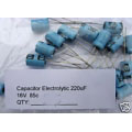 220uF Electrolytic Capacitors 16V (pack of 3) 220uF Electrolytic Capacitors 16V (pack of 3)