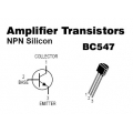 25 X BC547 NPN Transistors. Pack of 25 Transistors 25 X BC547 NPN Transistors. Pack of 25 Transistors