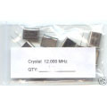 12MHz CRYSTALS. (Pack of 2). 12MHz CRYSTALS. (Pack of 2).