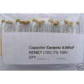 0.001uF Ceramic Capacitors. Kemet. (Pack of 5) 0.001uF Ceramic Capacitors. Kemet. (Pack of 5)