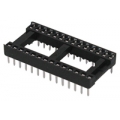 IC Sockets 28 pins DIP quality solder type (Pack of 2) IC Sockets 28 pins DIP quality solder type (Pack of 2)