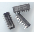 CD4023 3-Input NAND gates IC. 14pin DIP. (pack of 5). CD4023 3-Input NAND gates IC. 14pin DIP. (pack of 5).