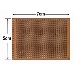 PROTOTYPE PCB 5x7cm panel DIY soldering Board.